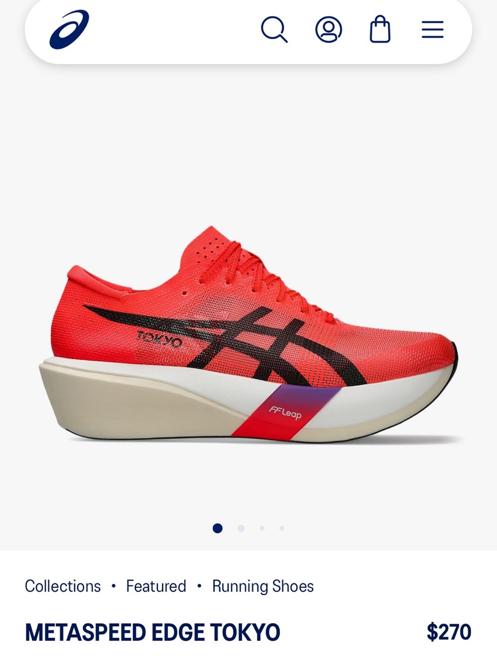 ASICS Men’s Metaspeed Edge Tokyo - Picture 2 of 10